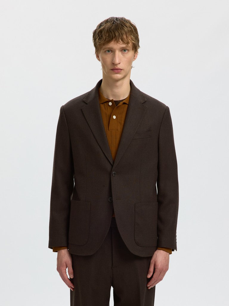 Slmreg-Brooks Wool Blend Blazer