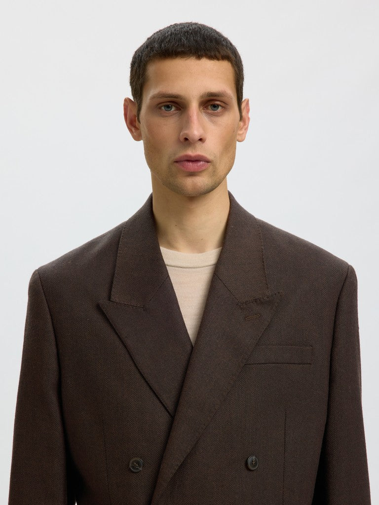 Slmrelaxed-Brooks Wool Blend DB Blazer