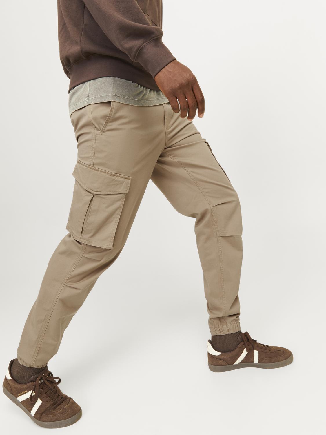 Cargo Pants - Jpstkane Noah Cuffed Cargo Noos - - Hr Ravn