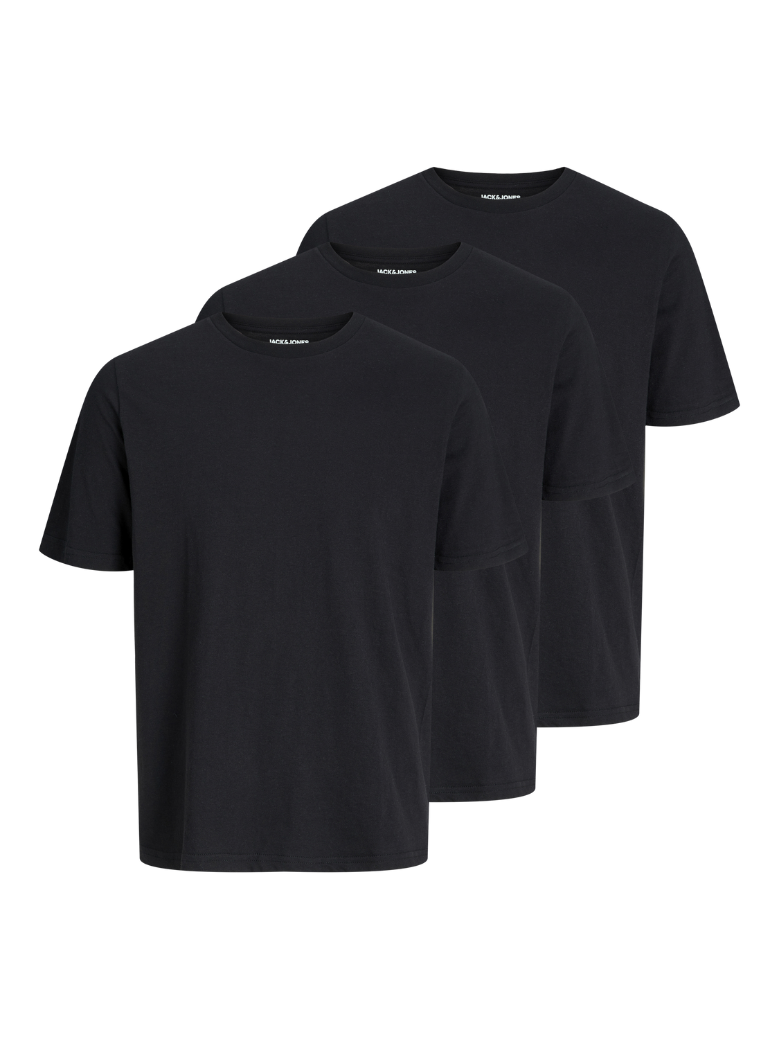 T-shirts - Jacunder Tee Crew Neck 3 Pack Noos - - Hr Ravn