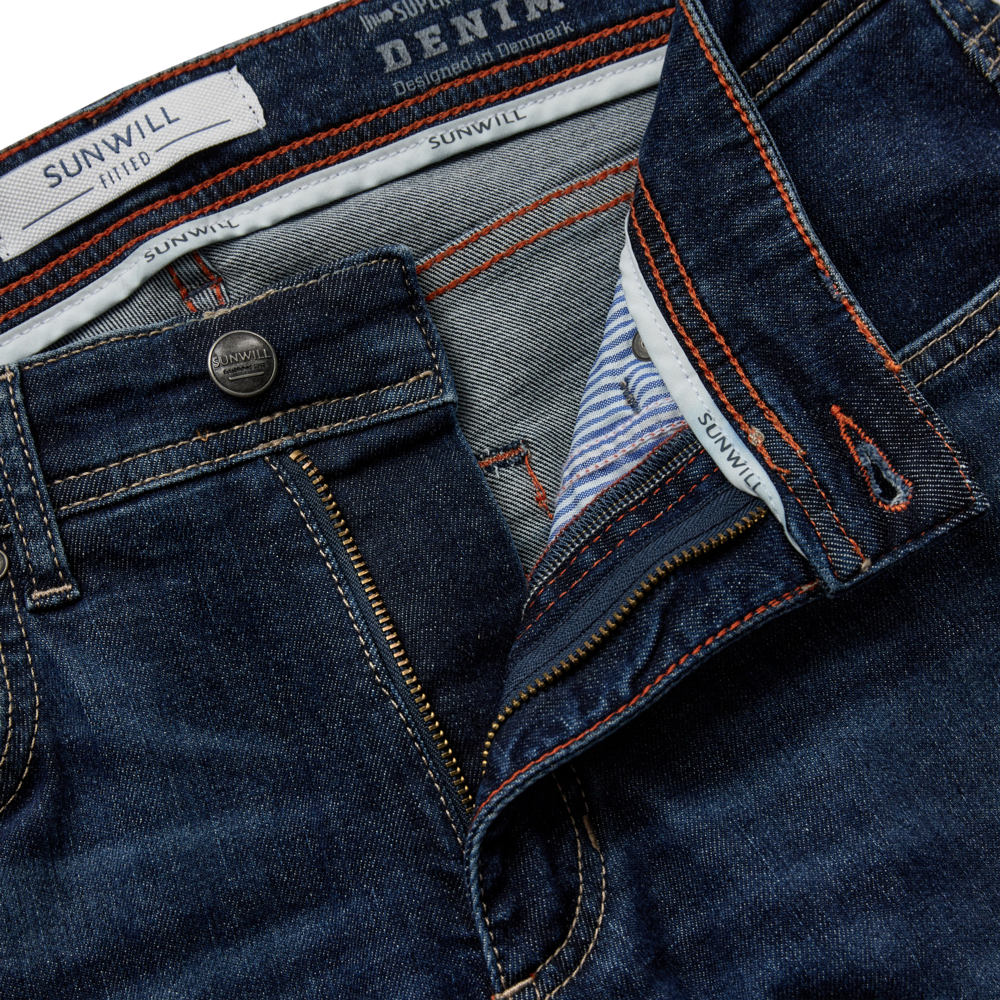 Super stretch jeans i Fitted fit