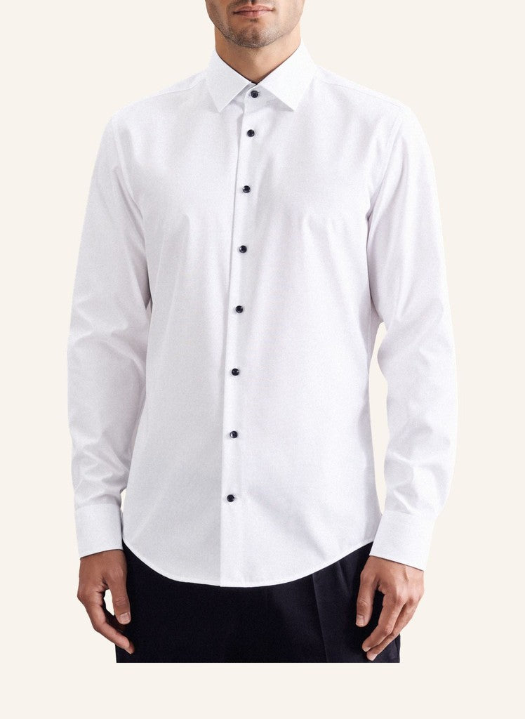 Seidensticker SLim Fit Fil A Fil Business Kent Shirt