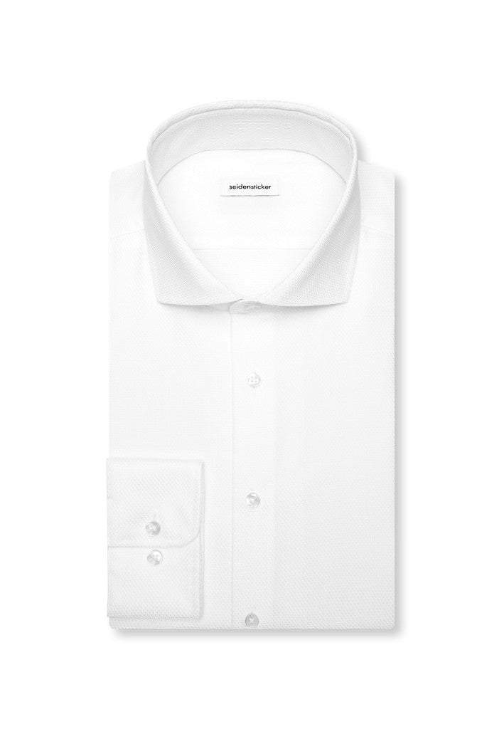 Seidensticker Slim Fit Spread Kent Shirt