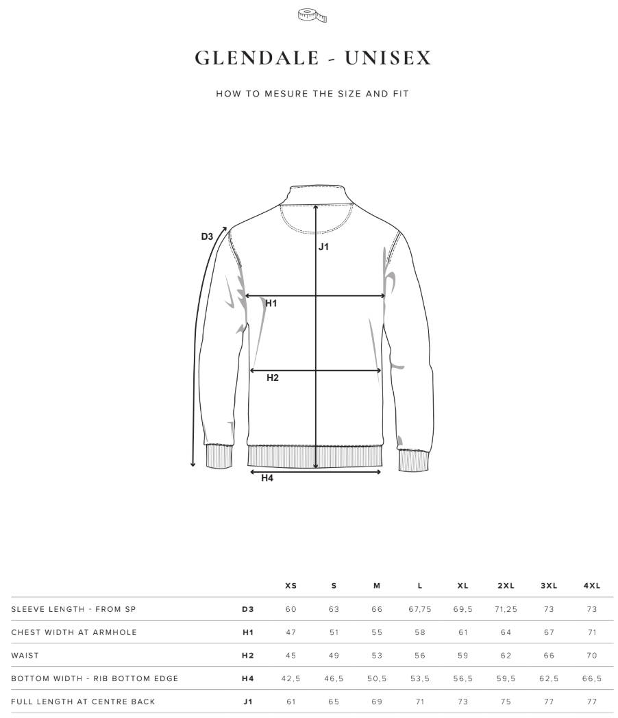 SWEATSHIRTS - Glendale Unisex - - Hr Ravn