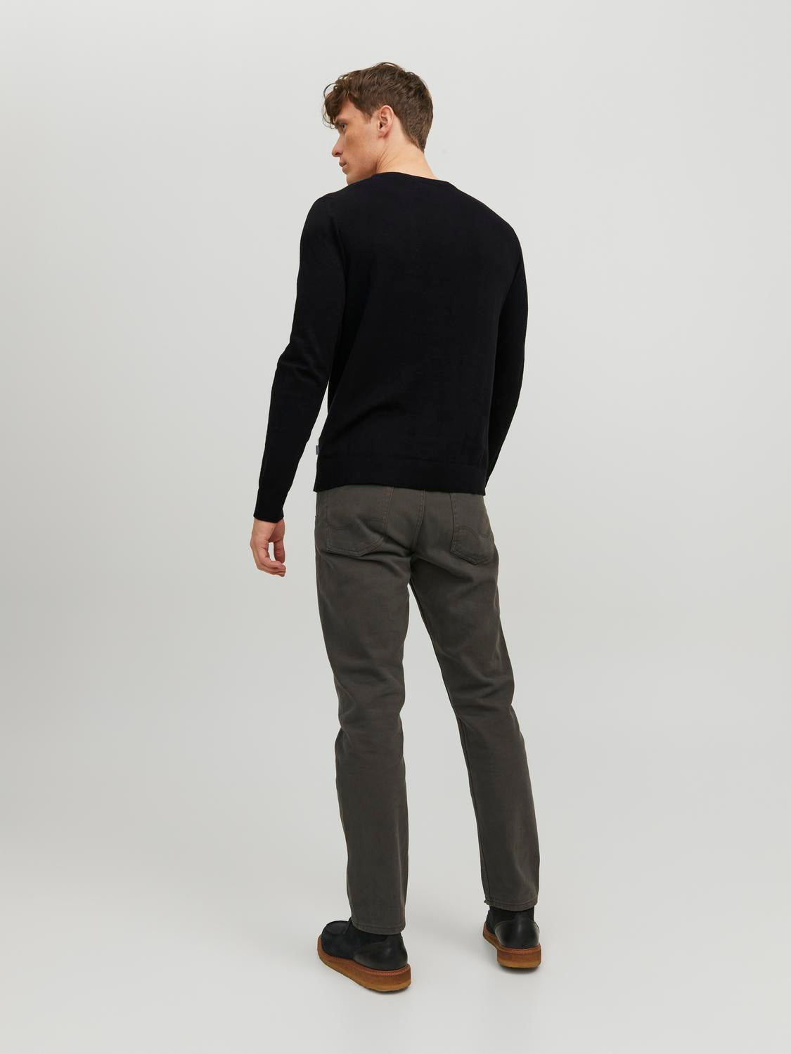 STRIK - Jjeemil Knit Cable Crew Neck Noos - - Hr Ravn