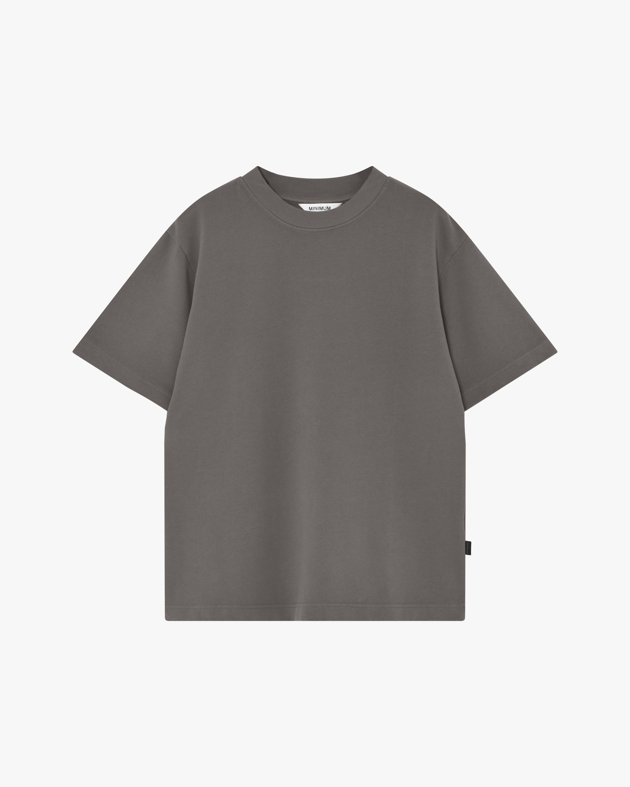 minimum male Terry kortærmet t-shirt 3834 Short Sleeved T-shirt 0510 Castor Gray