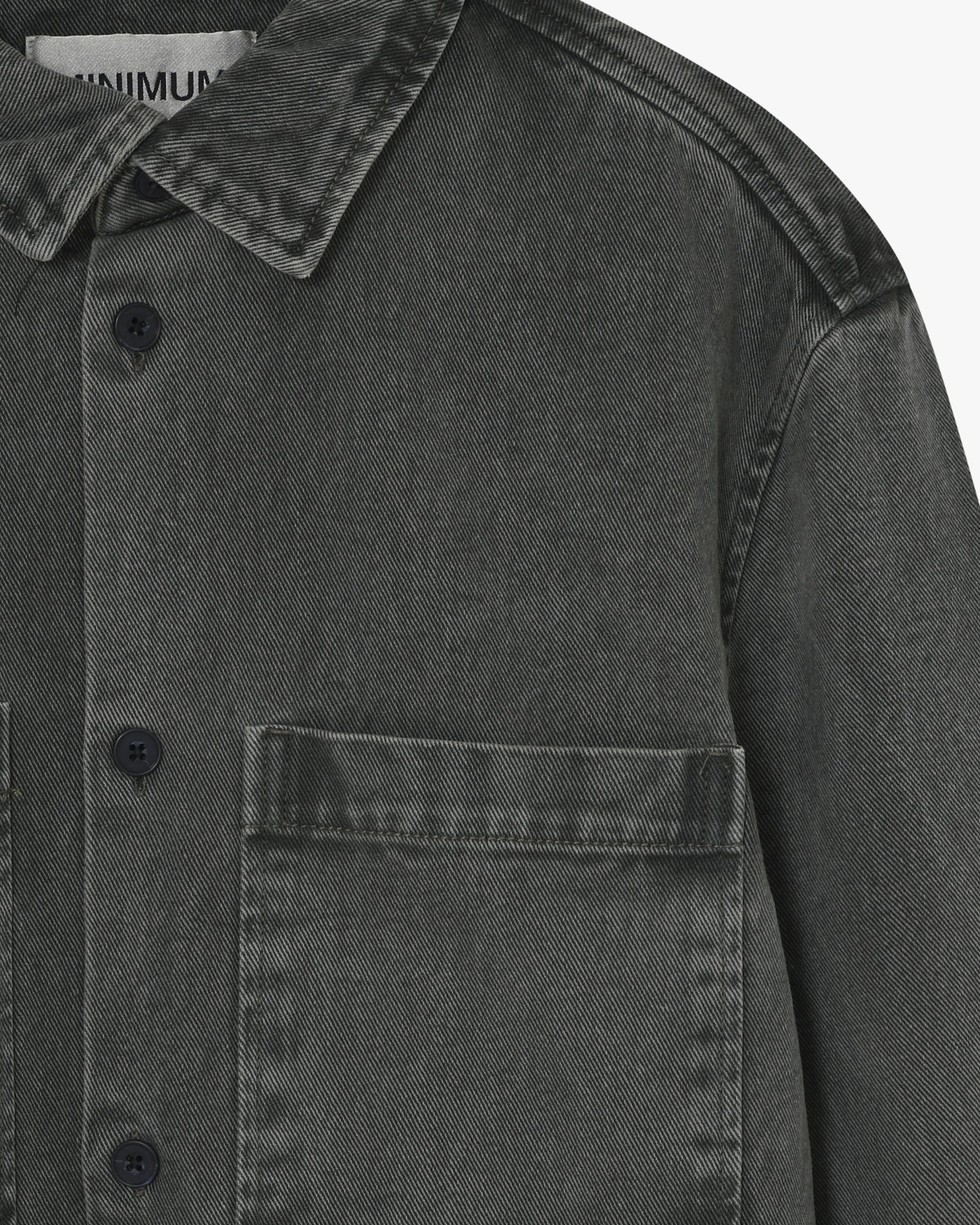 minimum male Titan Overshirt 4569 Overshirt 0510 Castor Gray