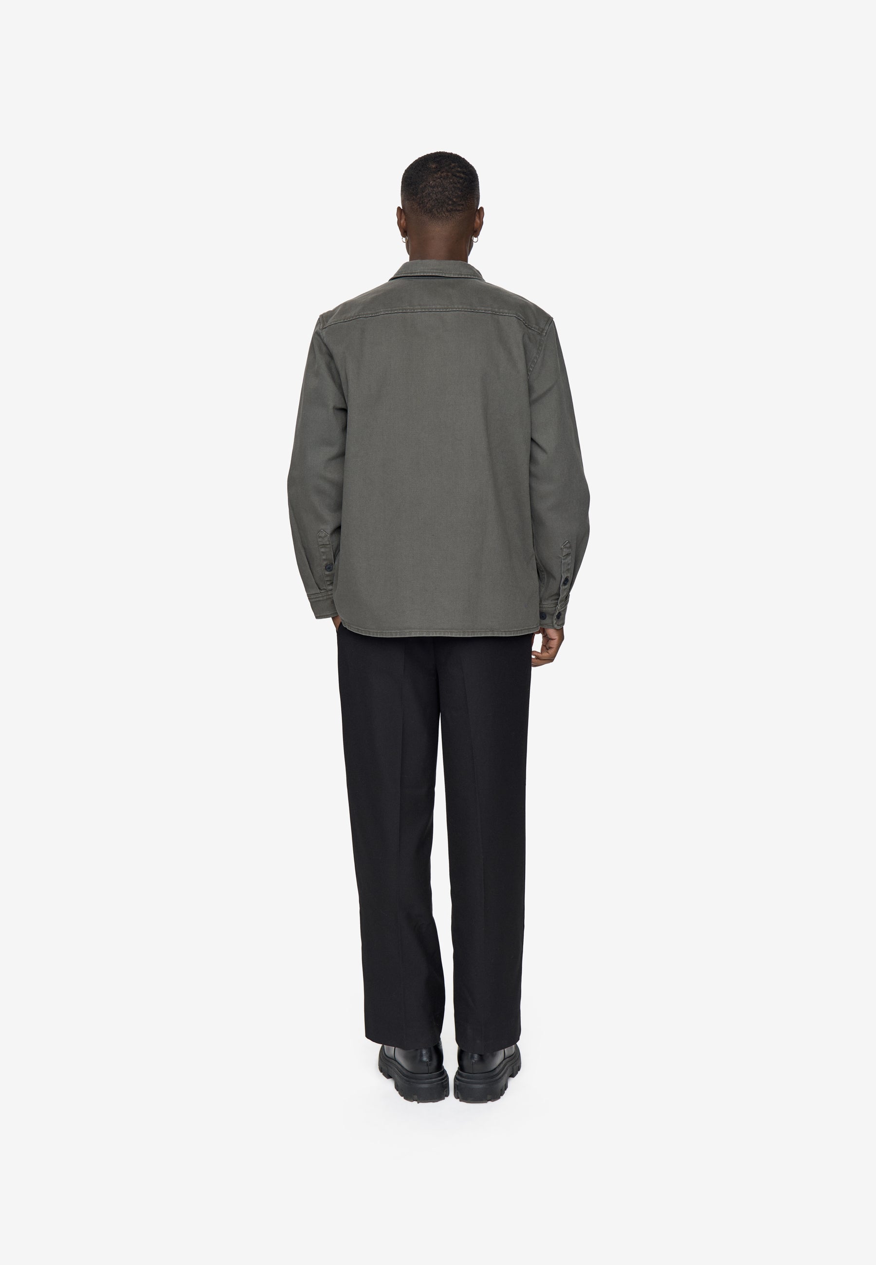 minimum male Titan Overshirt 4569 Overshirt 0510 Castor Gray