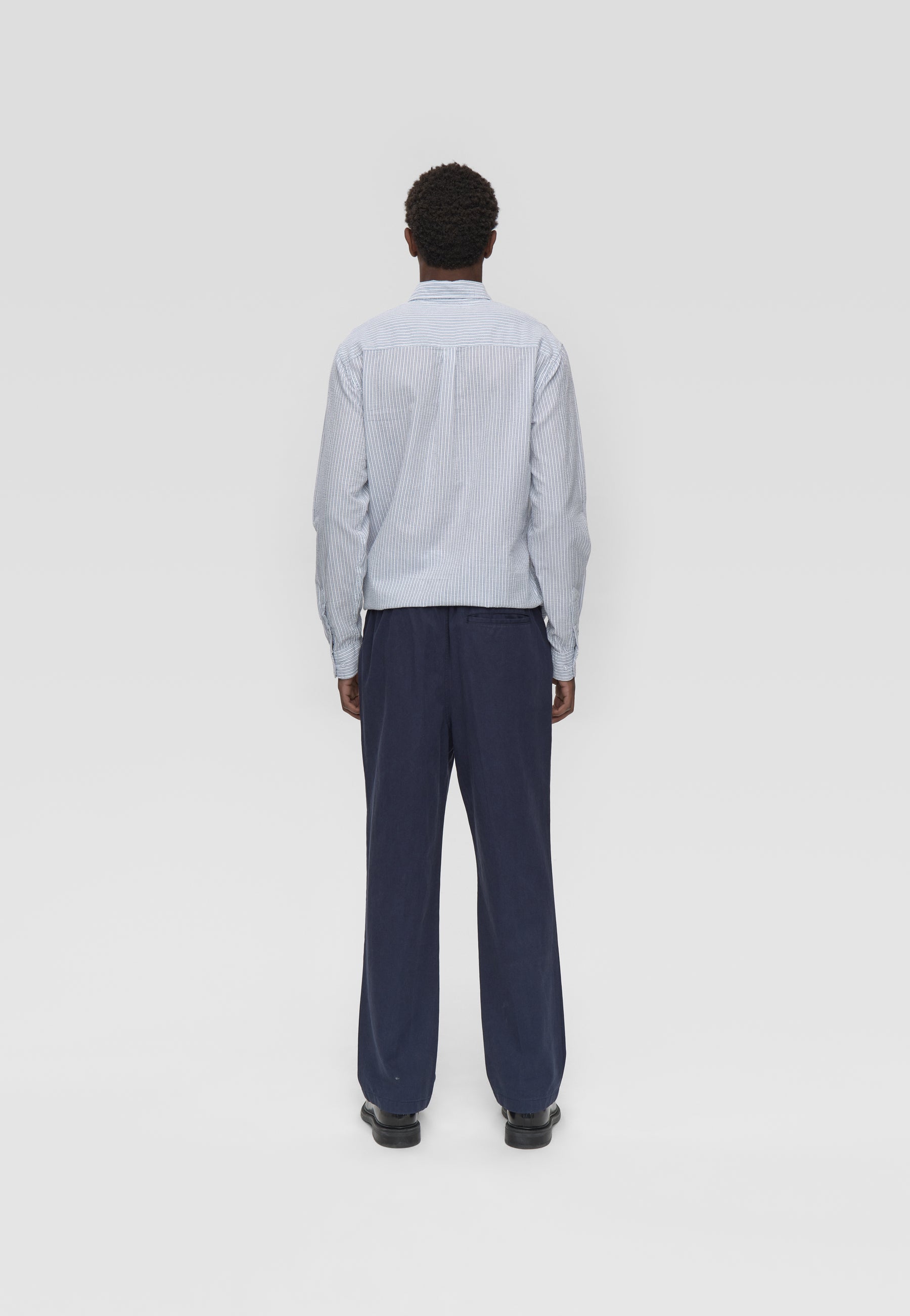 minimum male Tucker stylede bukser 3750 Dressed Pants 687 Navy Blazer