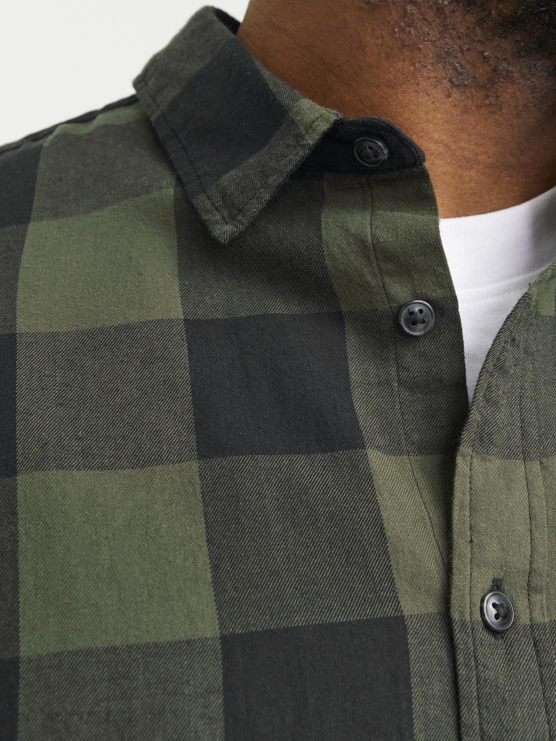 Shirts - Jjegingham Twill Shirt L/S Noos Pls - - Hr Ravn
