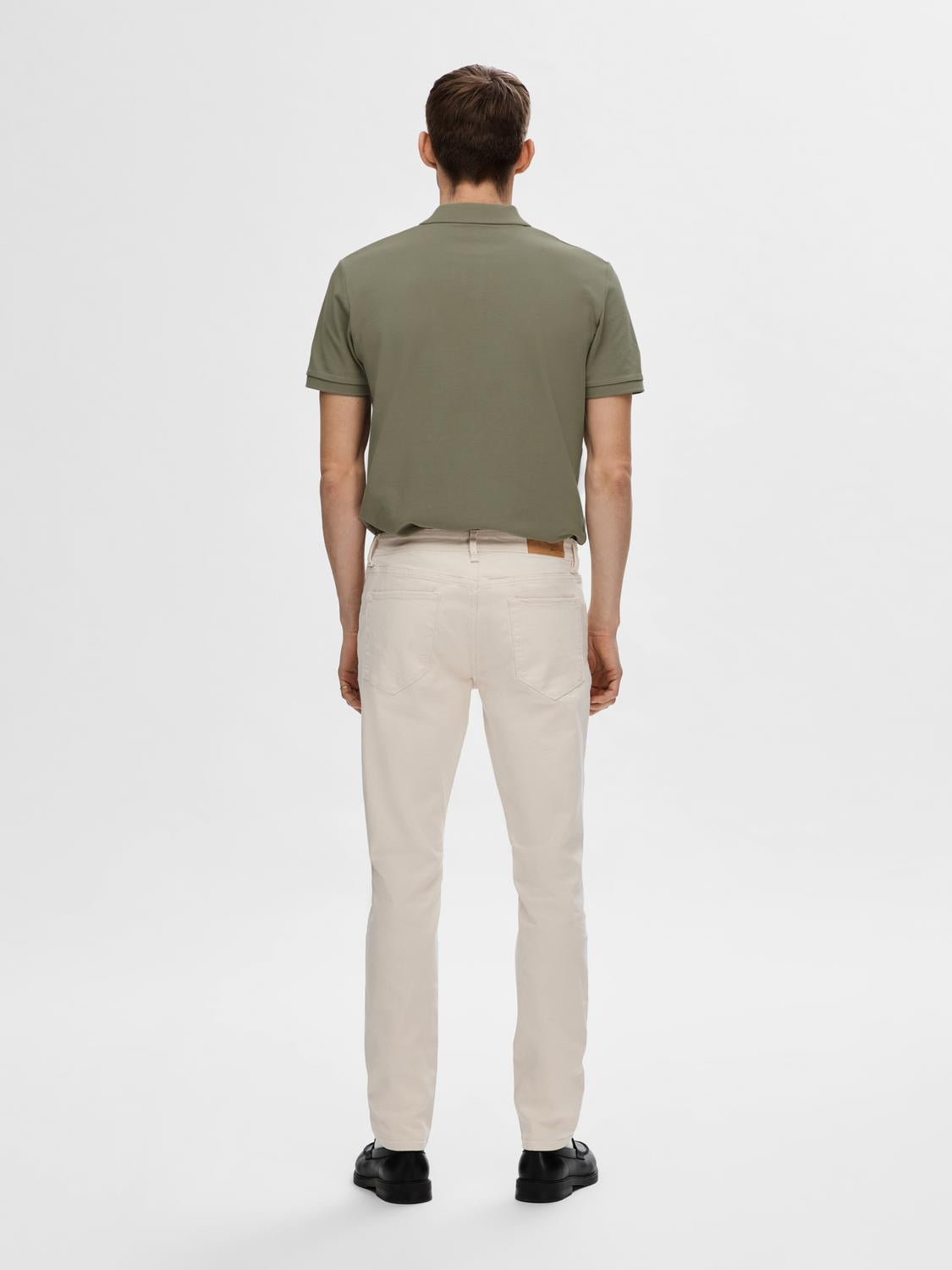 JEANS - Slh175-Slim Leon 6402 Ecru Soft Jns Noos - - Hr Ravn