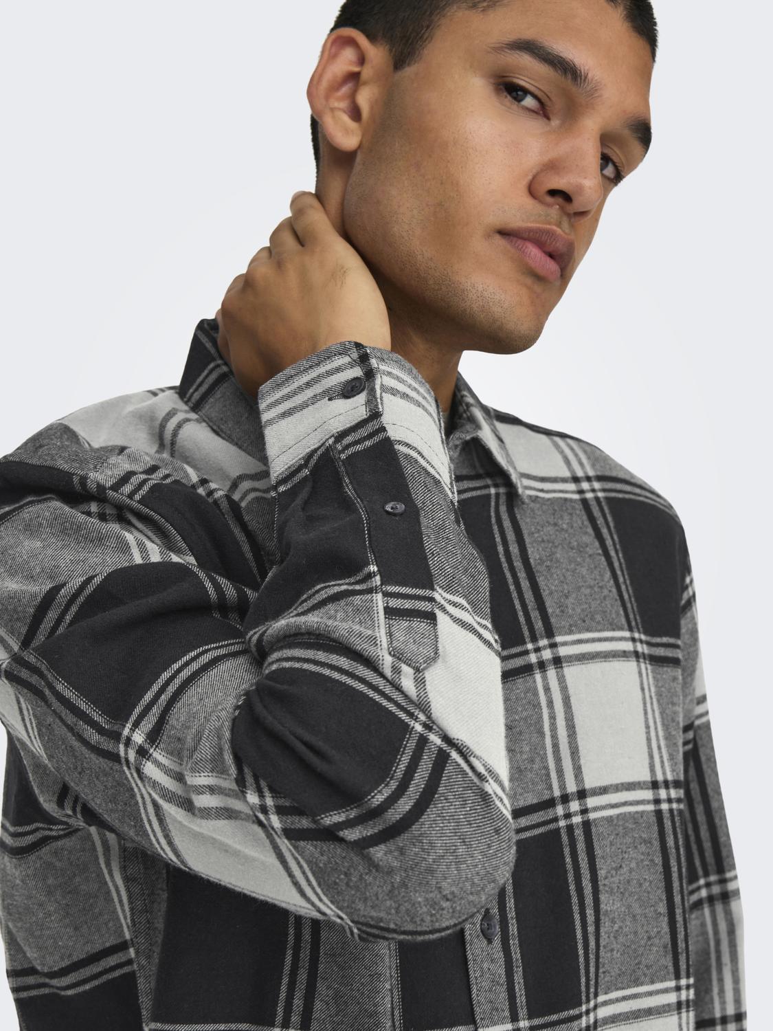 Onsgudmund Ls Checked Shirt Noos