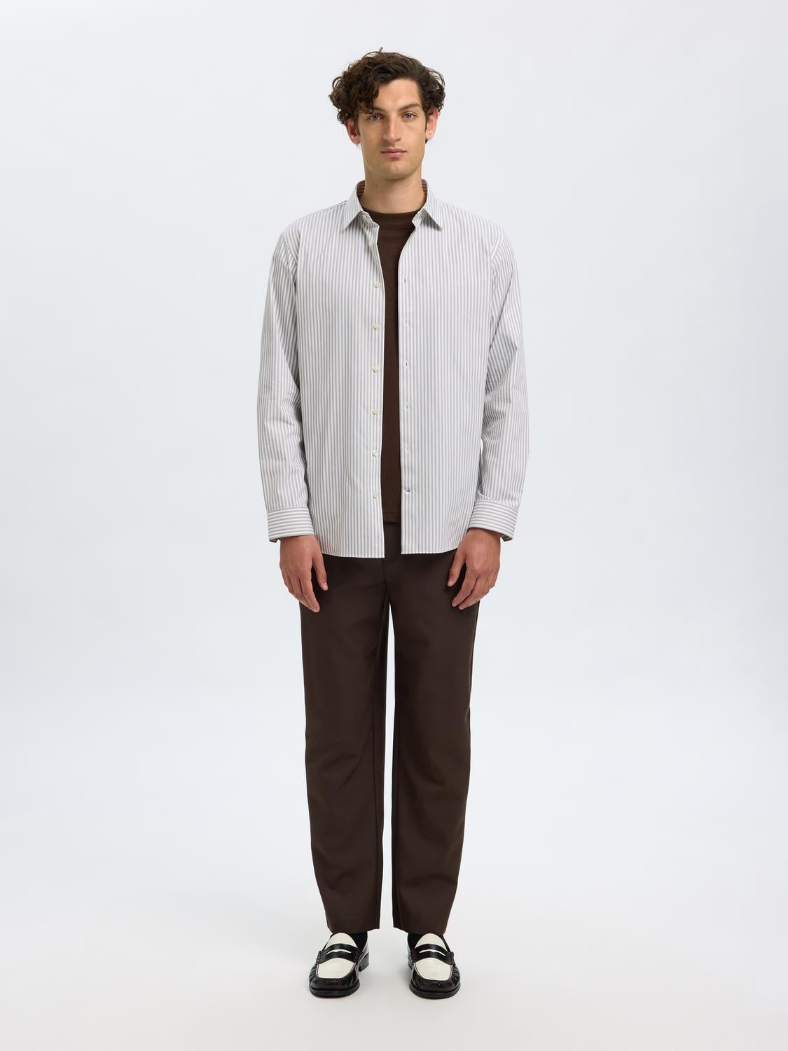 Shirts - Slhslim-Performance Shirt Ls Noos - - Hr Ravn