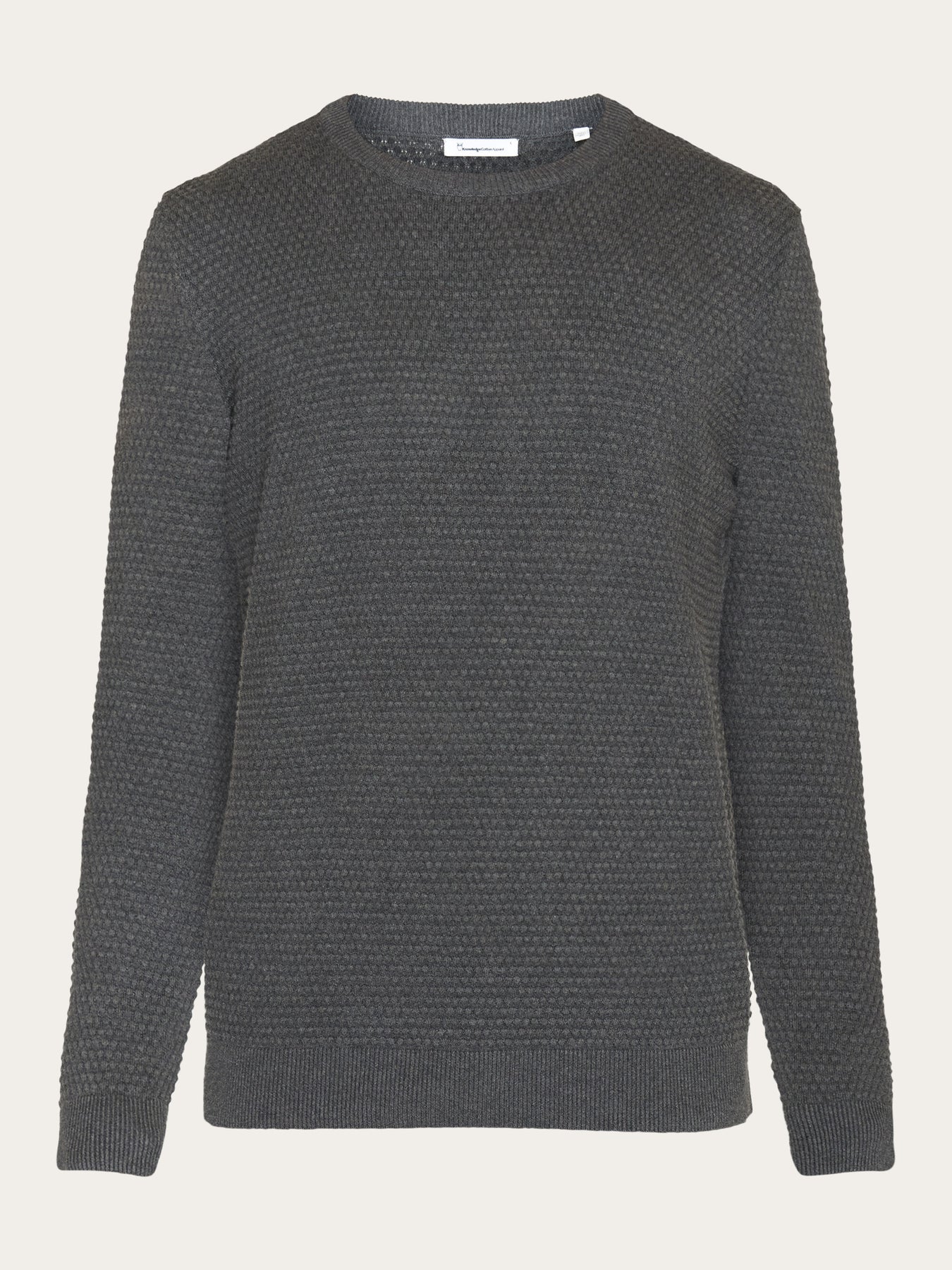 STRIK - Bubble knit crew neck - - Hr Ravn