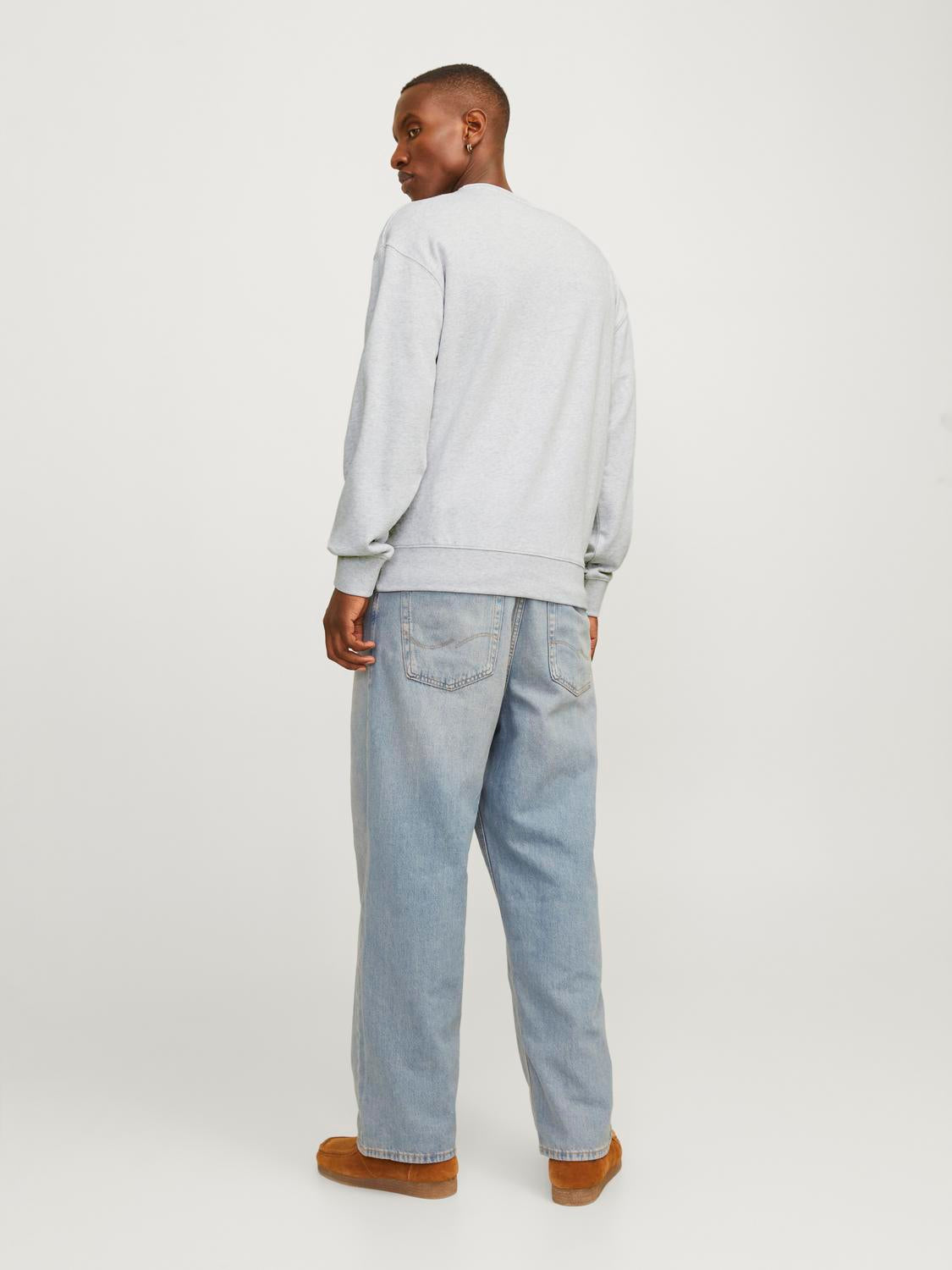 Jjecharge Faded Sweat Crew Neck Noos