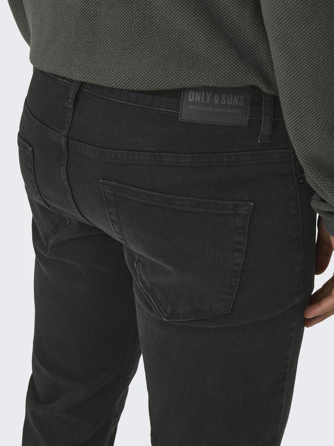 JEANS - Onsweft Regular Black 8638 Mat Dnm Noos - - Hr Ravn