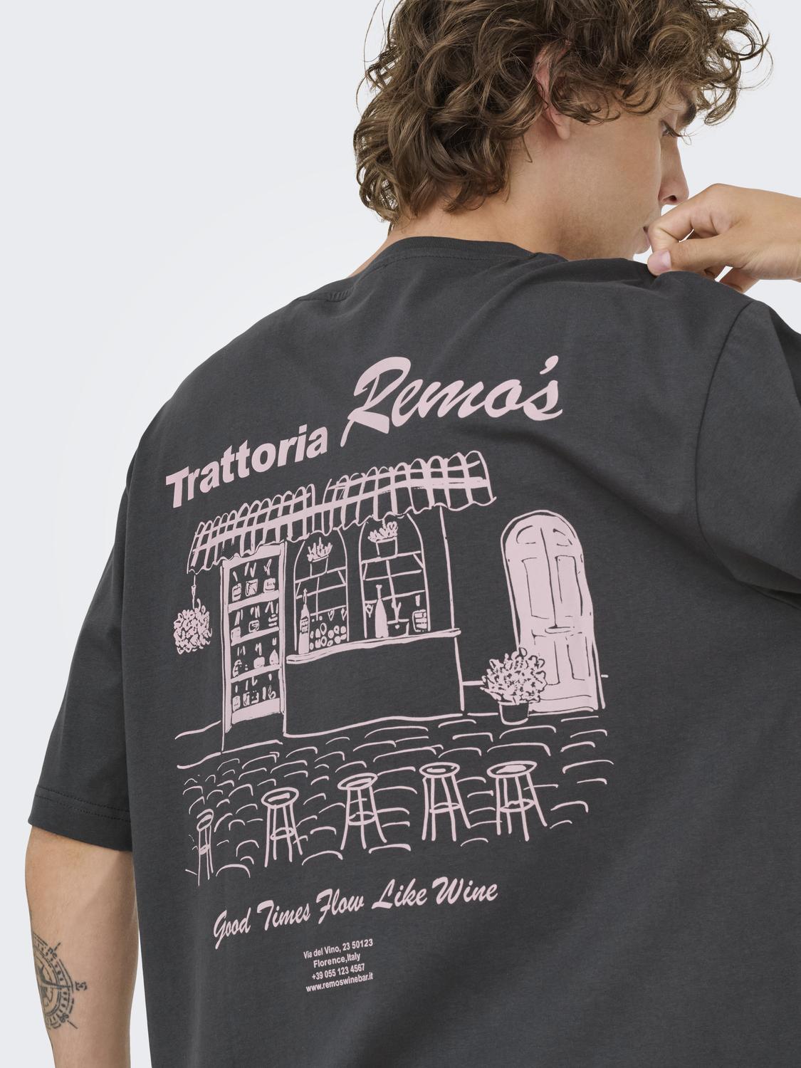 T-shirts - Onsnathan Rlx Ss Tee Noos - - Hr Ravn