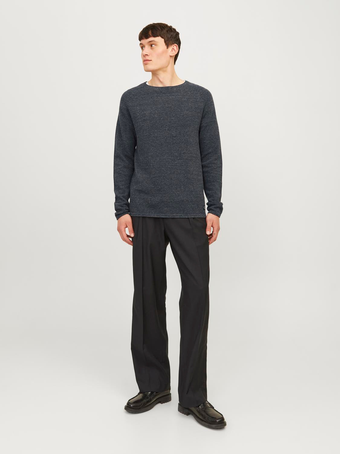 Pullovers - Jjehill Knit Crew Neck Noos - - Hr Ravn