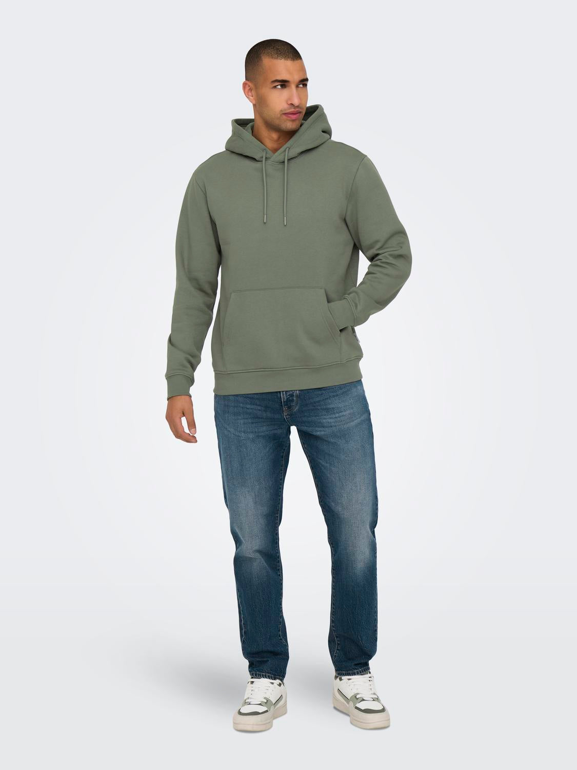 Sweatshirts - Onsconnor Life Reg Sweat Hoodie Noos - - Hr Ravn