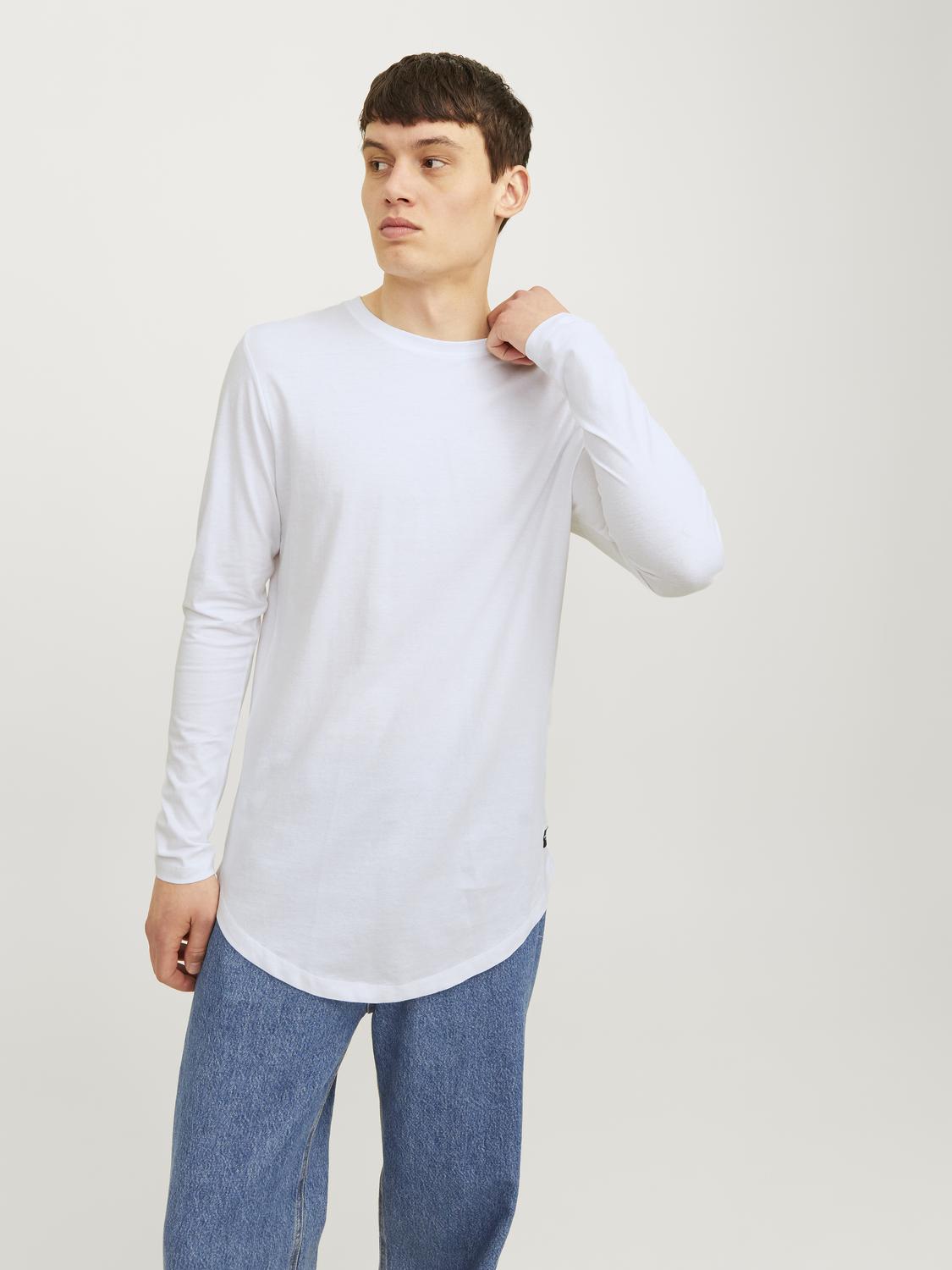 T-shirts - Jjenoa Tee O-Neck Ls Noos - - Hr Ravn