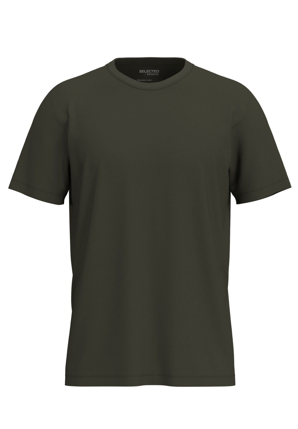 T-SHIRTS - Slhaspen Ss O-Neck Tee Noos - - Hr Ravn