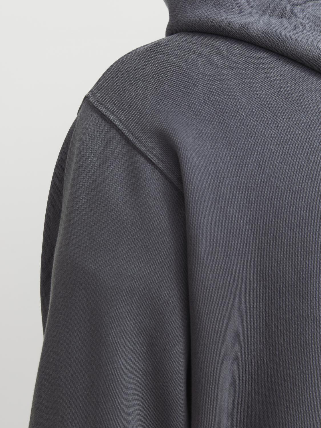 SWEATSHIRTS - Jjecharge Faded Sweat Zip Hood Noos - - Hr Ravn