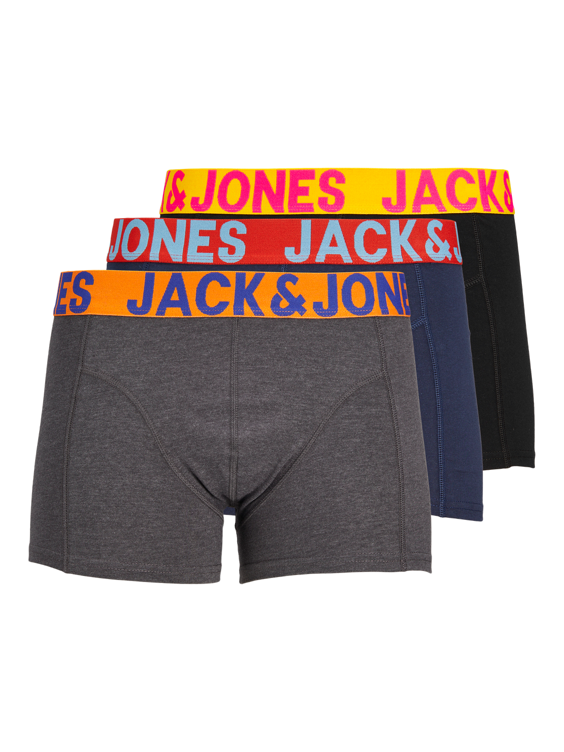 Trunks - Jaccrazy Solid Trunks 3 Pack Noos - - Hr Ravn
