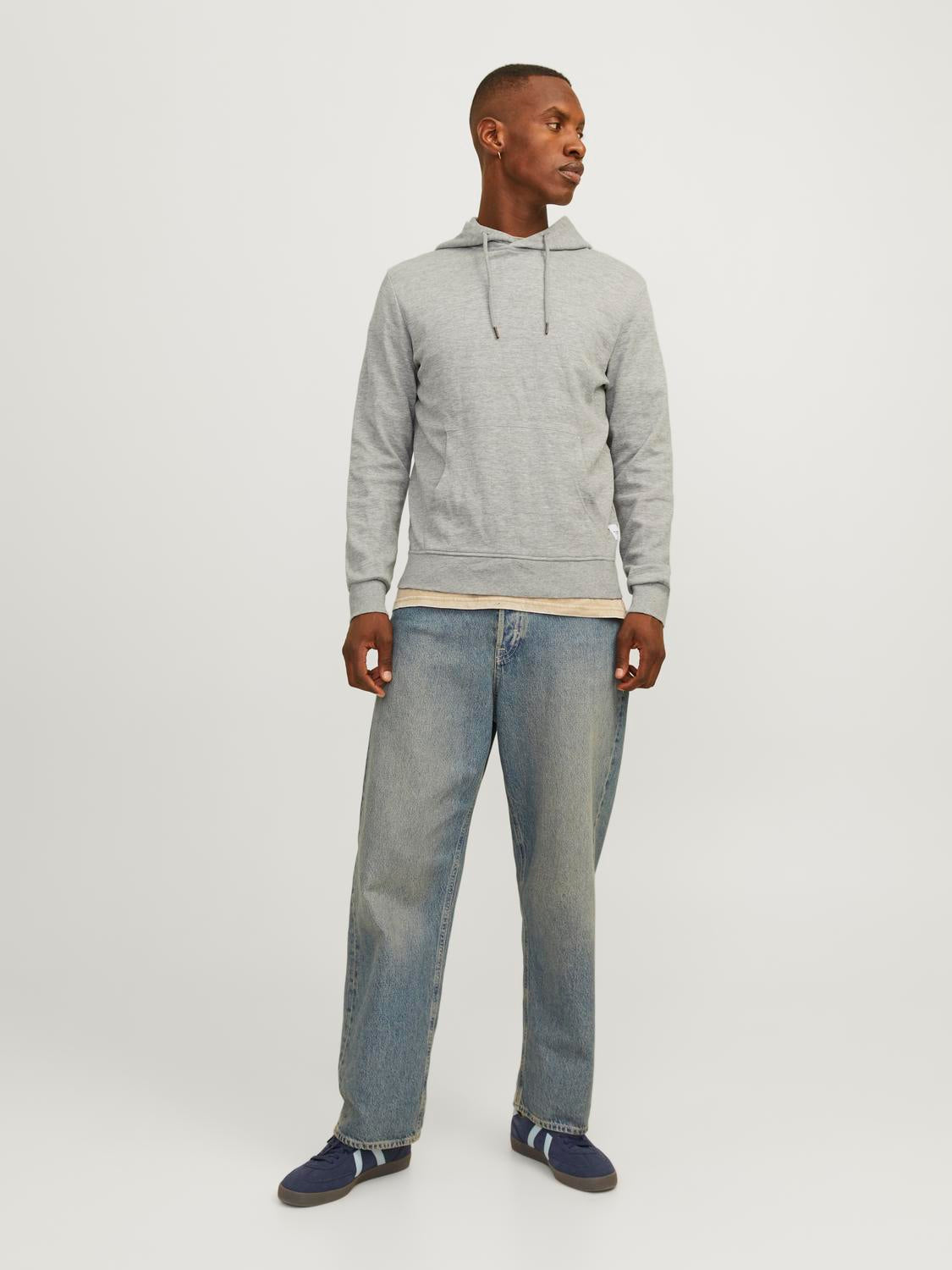 Cardigans - Jjebasic Sweat Zip Hood Noos - - Hr Ravn