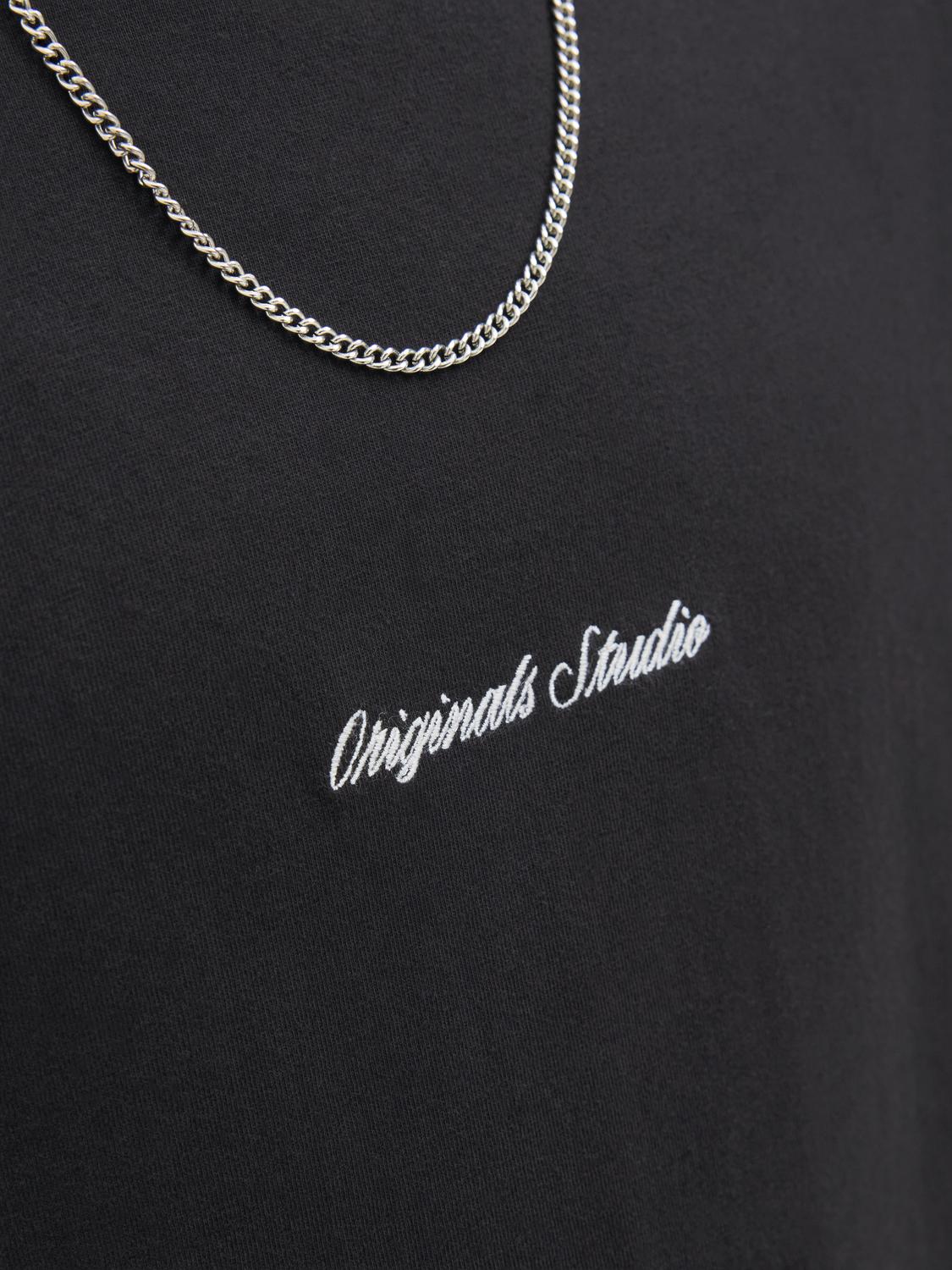 T-shirts - Jornorrebro Emb Tee Ss Crew Neck Noos - - Hr Ravn