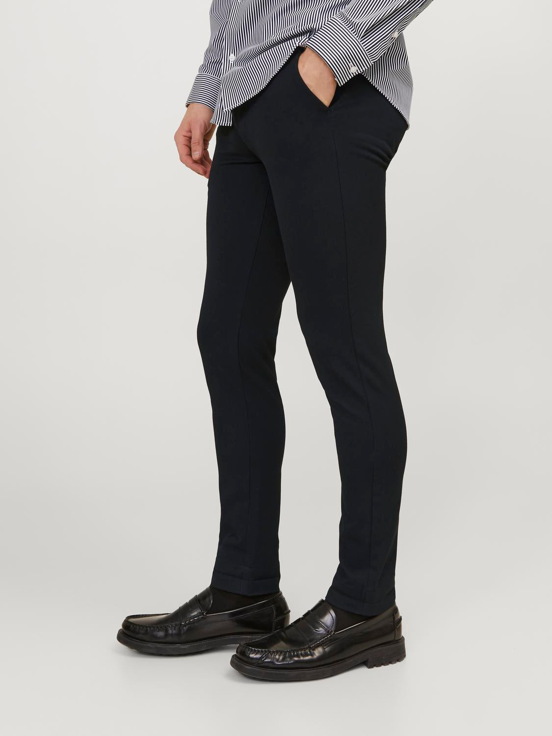 Chinos - Jpstmarco Connor Black Noos - - Hr Ravn