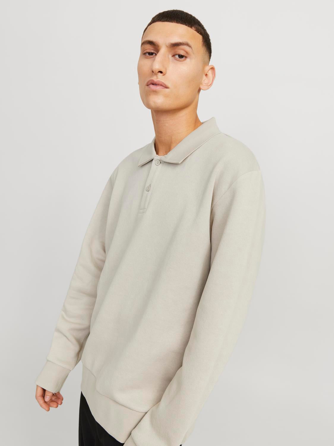 Sweatshirts - Jjebradley Sweat Polo Noos - - Hr Ravn