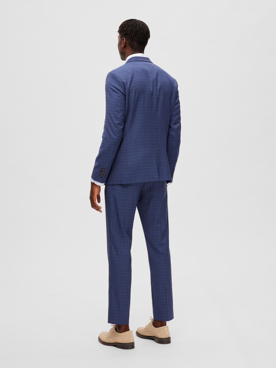 BLAZER - Slhslim-Neil Chk Blz Noos - - Hr Ravn