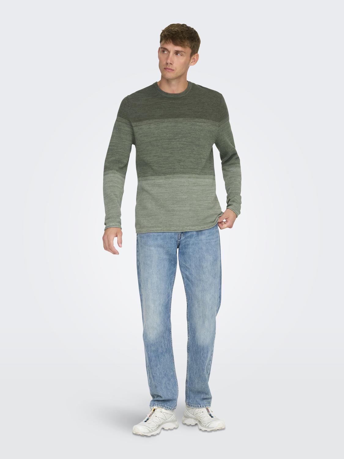Onsfelix Reg 12 Crew Knit Noos