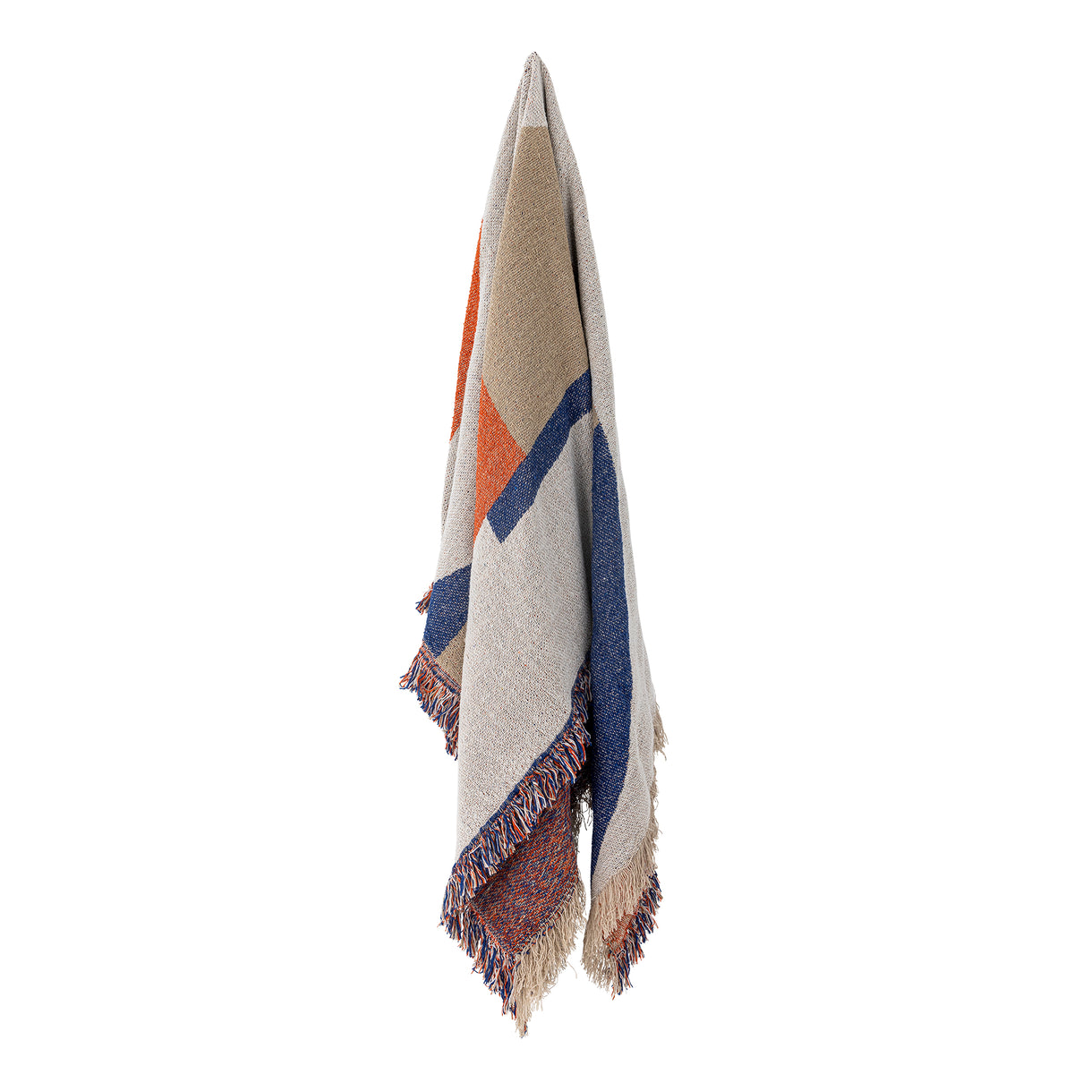 Clarita Plaid, Multifarvet, Genanvendt Bomuld