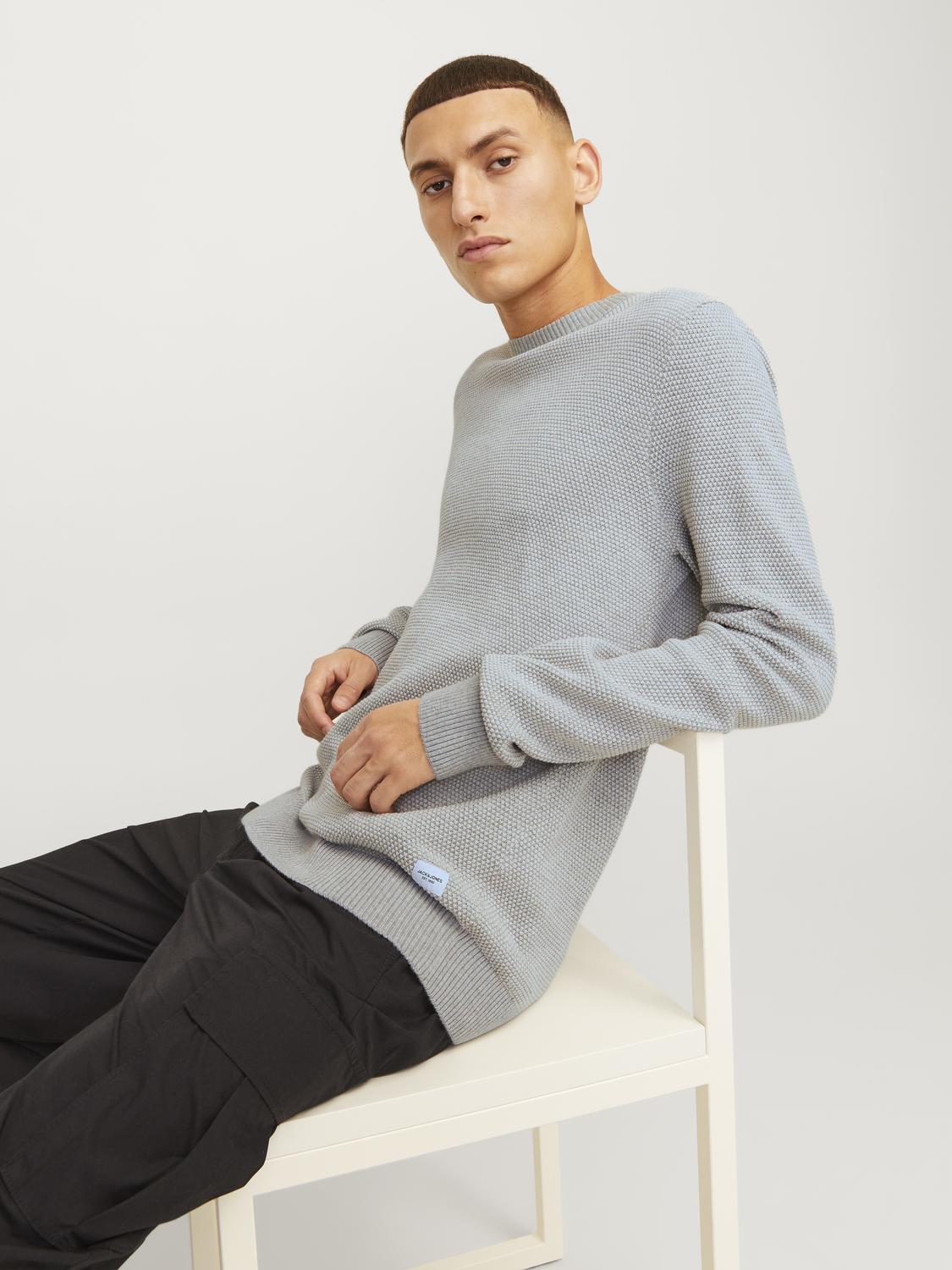 STRIK - Jjeglobe Knit Crew Neck Noos - - Hr Ravn