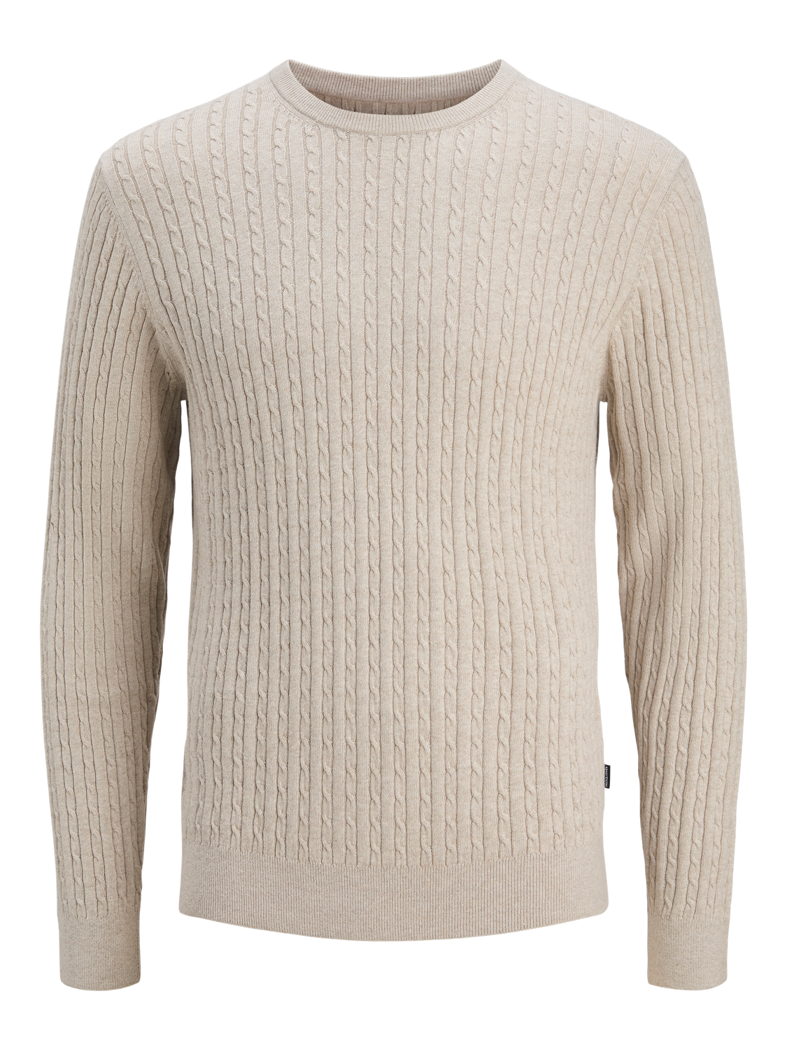 STRIK - Jjeemil Knit Cable Crew Neck Noos - - Hr Ravn