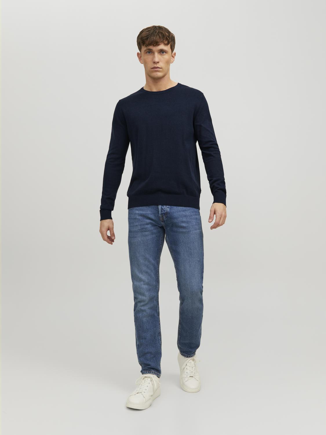STRIK - Jjeemil Knit Cable Crew Neck Noos - - Hr Ravn