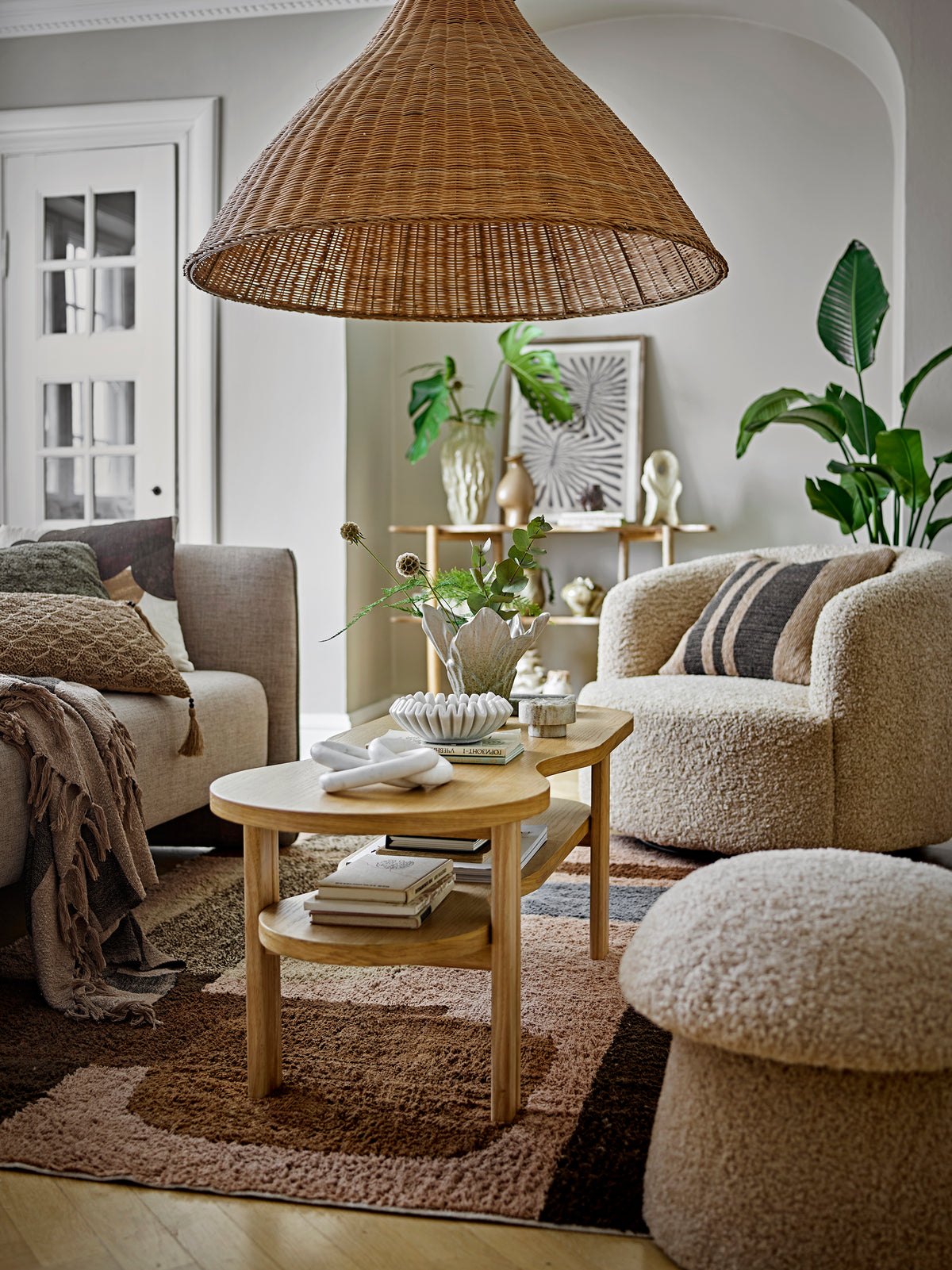 Harmonia Skål, Hvid, Marmor