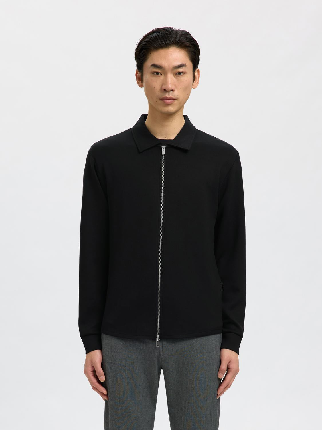 Slhemanuel Soft Full Zip Sweat Noos