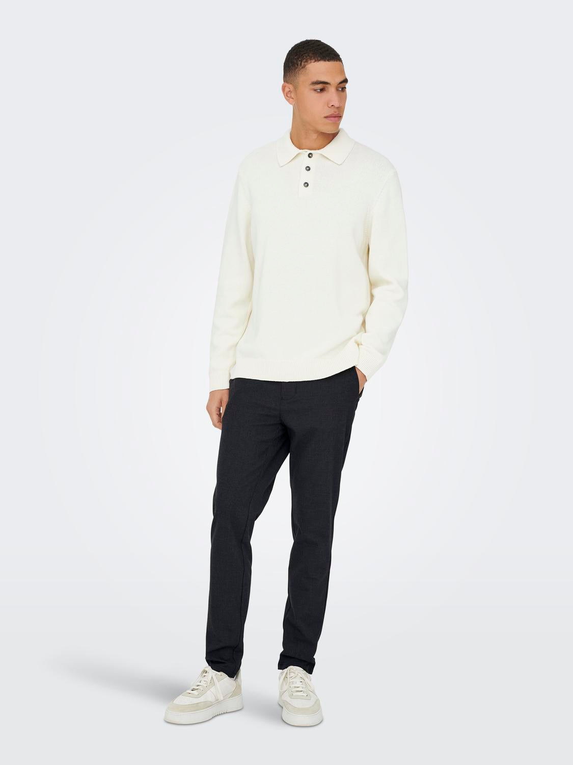 Onsbrad Life Slim Check 0184 Pant Noos