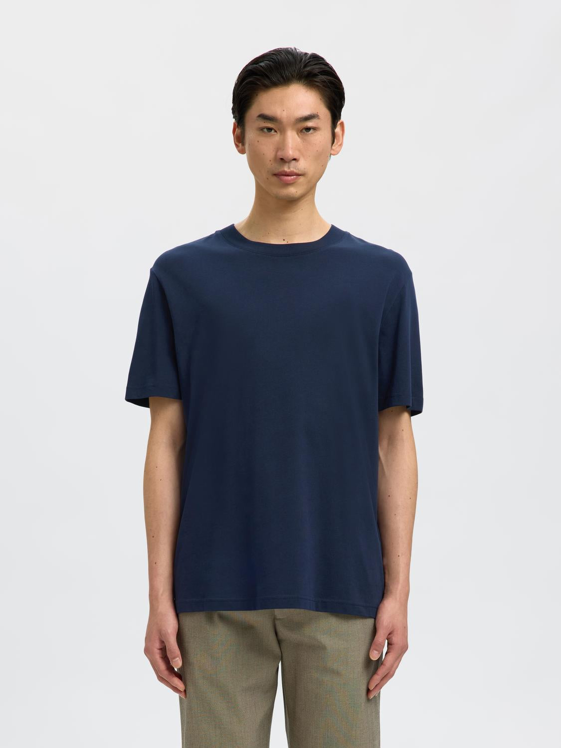 T-shirts - Slhcolman Ss O-Neck Tee Noos - - Hr Ravn