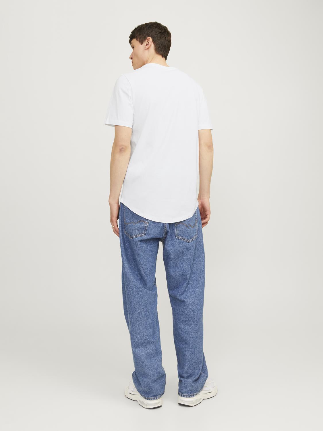 T-shirts - Jjenoa Tee Ss Crew Neck 3Pk Mp Noos - - Hr Ravn
