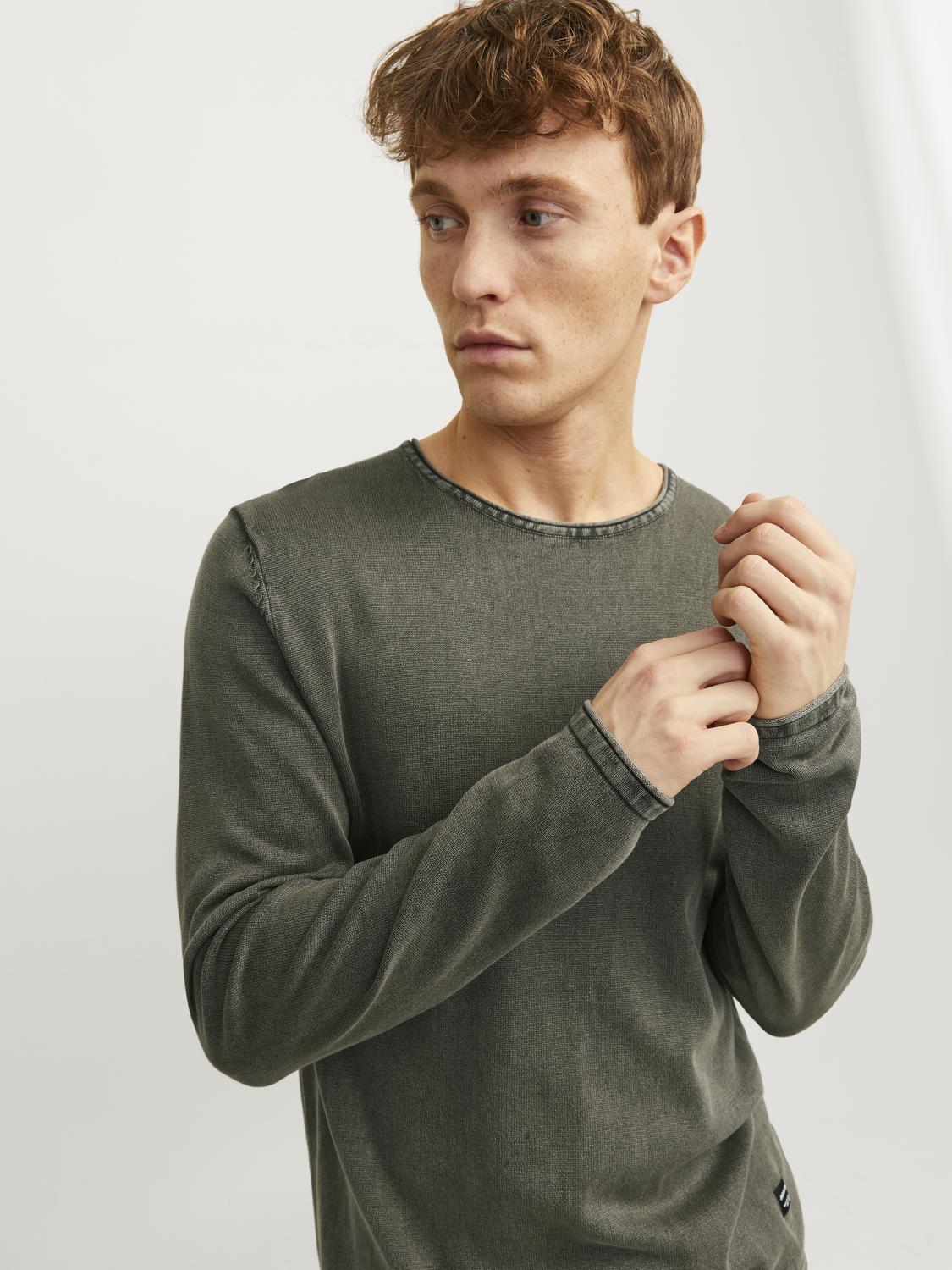Pullovers - Jjeleo Knit Crew Neck Noos - - Hr Ravn