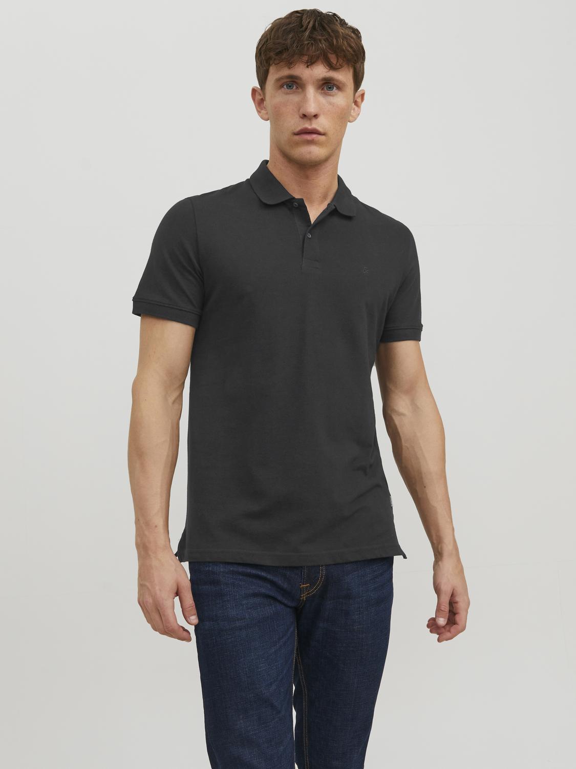 Polo Shirts - Jjebasic Polo Ss Noos - - Hr Ravn