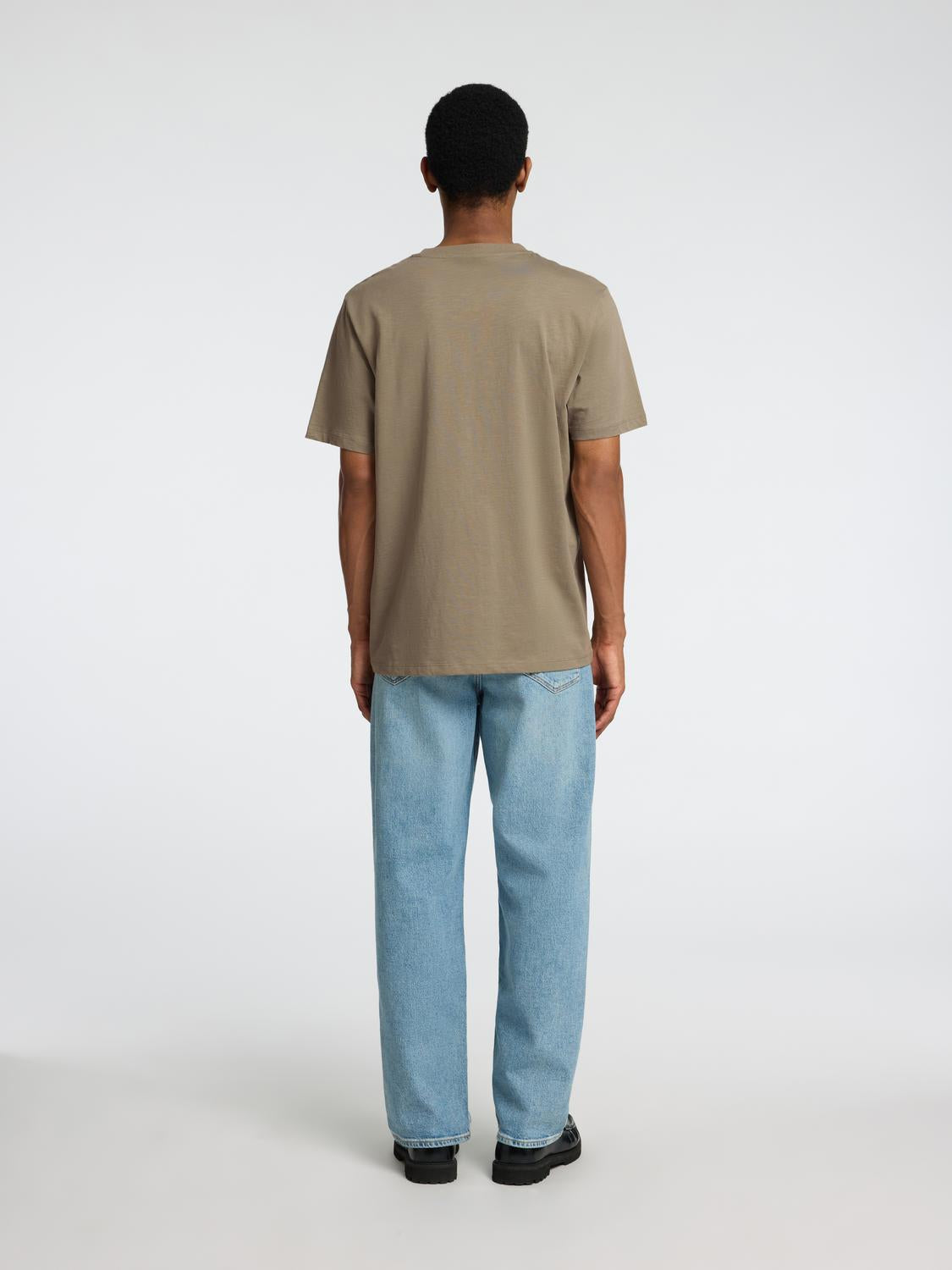 T-SHIRTS - Slhaspen Slub Ss O-Neck Tee Noos - - Hr Ravn