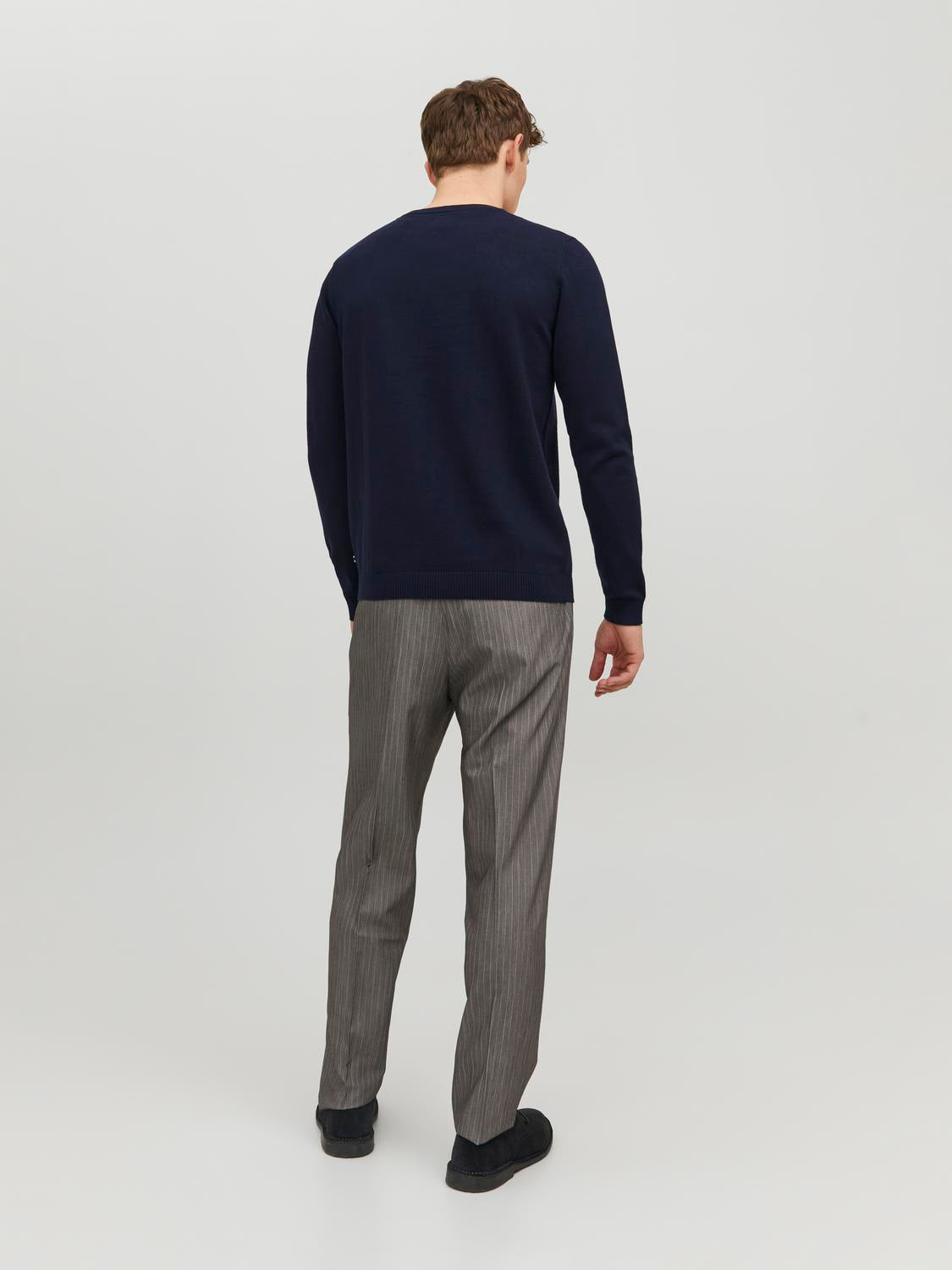 Pullovers - Jjebasic Knit V-Neck Noos - - Hr Ravn