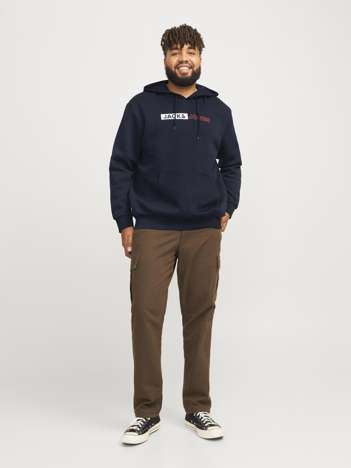 Sweatshirts - Jjecorp Logo Sweat Hood Play Noos Pls - - Hr Ravn