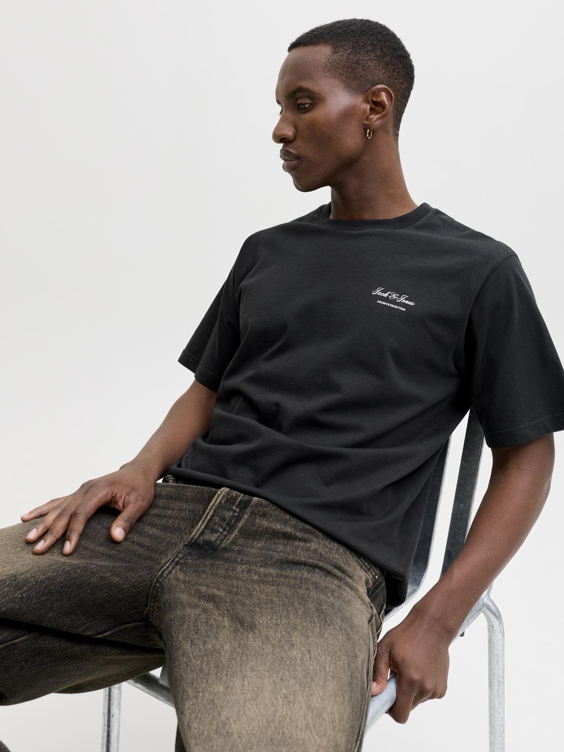 T-shirts - Jjearchive Graphic Tee Ss O-Neck Noos - - Hr Ravn