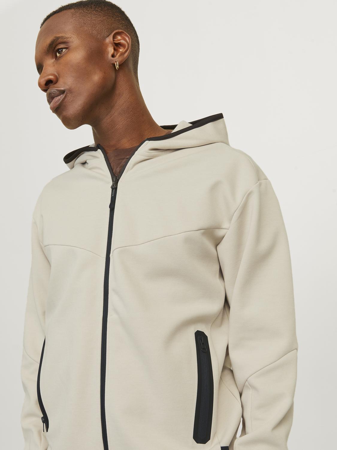 SWEATSHIRTS - Jcofusion Sweat Zip Hood Noos - - Hr Ravn