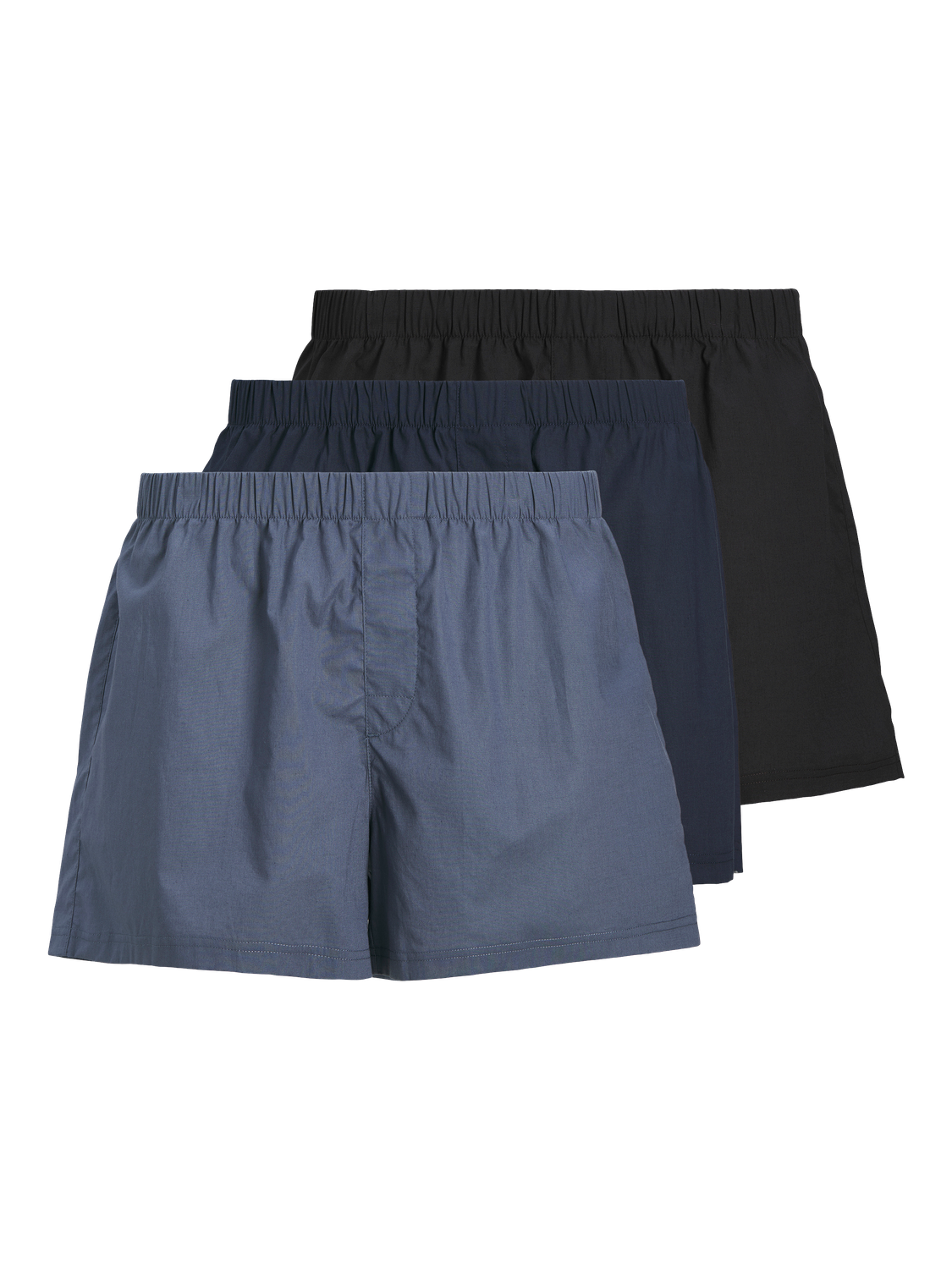 UNDERBUKSER - Jacmilano Woven Boxers 3 Pack Noos - - Hr Ravn